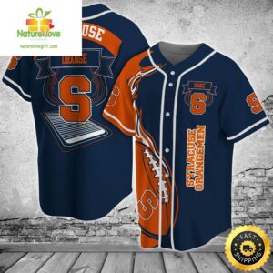 Syracuse Orange Classic Baseball Jersey Shirt