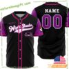 Gengar Pokemon Baseball Jersey Custom Ghost Pokemon Merch Gift