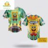 Spongebob Baseball Jersey Custom Name Number Cartoon Jersey