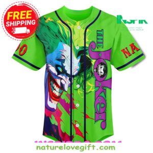 Joker Why So Serious Custom Jersey