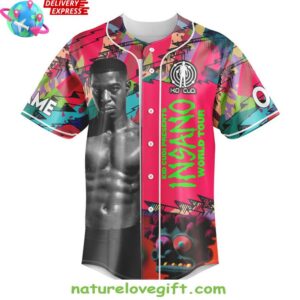 Kid Cudi Insano World Tour Custom Baseball Jersey