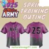 New York Mets 7 Line Army Jersey Baseball Fan Gear