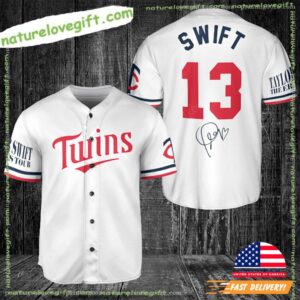 Taylor Swift Twins Baseball Jersey Minnesota Twins Merch