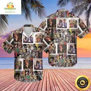 Bob Dylan Hawaiian Shirt 2025 Rock Music Aloha Shirt