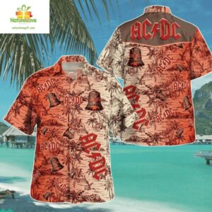Hawaiian Shirt ACDC Tropical Aloha Shirt for Men & Women