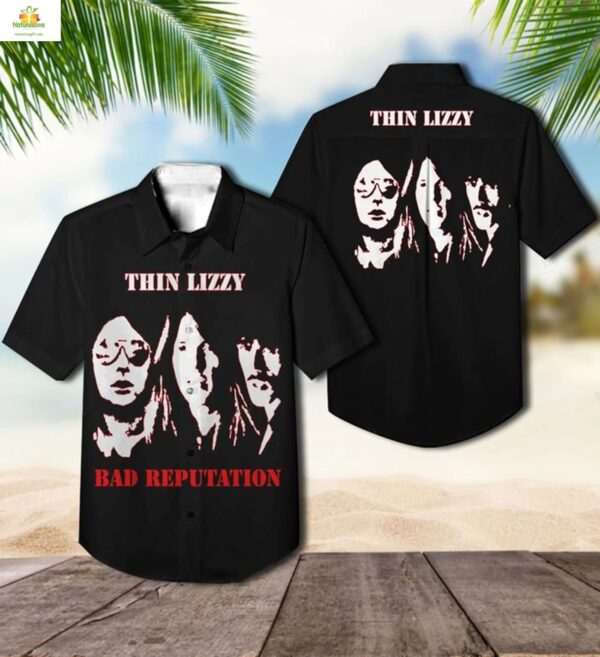 Thin Lizzy Hawaiian Shirt Brand 2025 Music Hawaiian Shirt