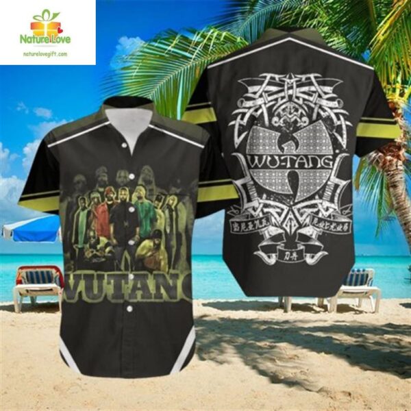 Vintage Design Wutang Clan Old School Underground Hawaiian Shirt