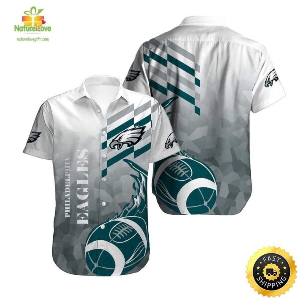 Philadelphia Eagles Hawaiian Shirt Gift For Football Fans