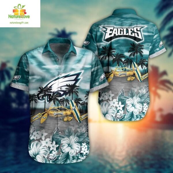 Philadelphia Eagles NFL Hawaiian Shirt Tropical Summer Shirt