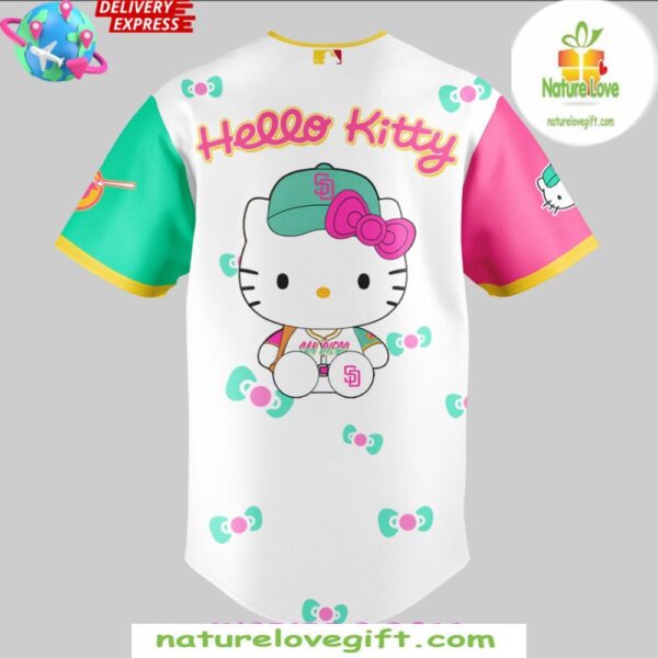 San Diego Padres Hello Kitty 2025 Baseball Jersey