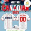 Detroit Tigers 2025 Canadian Heritage Night Baseball Jersey