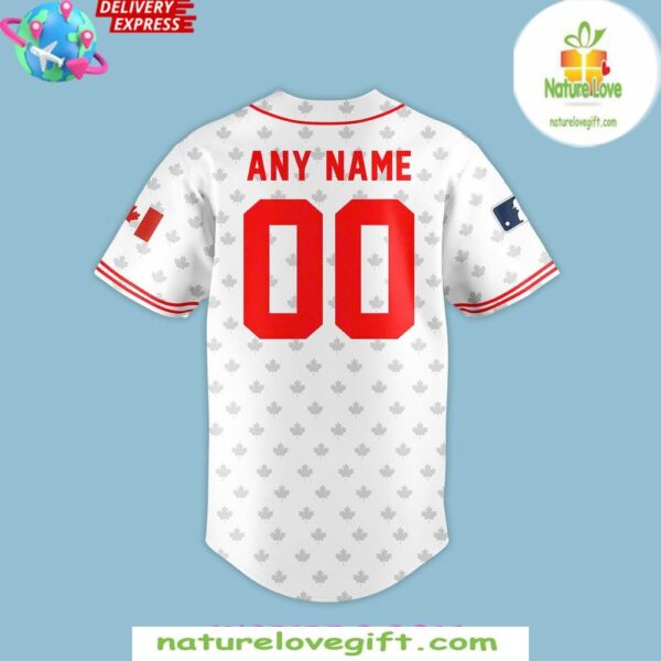 Detroit Tigers 2025 Canadian Heritage Night Baseball Jersey