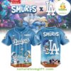 Dodgers Smurfs Night Jersey MLB Baseball Shirt