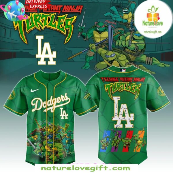 Los Angeles Dodgers TMNT Night 2025 Jersey