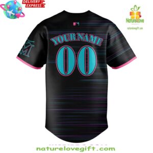 Miami Marlins 2025 City Connect Baseball Jersey InspirDG 3