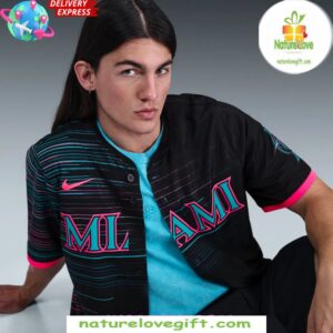 Miami Marlins 2025 City Connect Baseball Jersey InspirDG 5