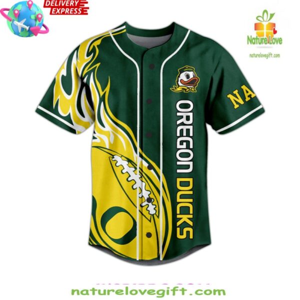 Oregon Ducks Baseball Jersey Win The Day