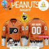 Philadelphia Flyers 75th Anniversary Peanuts Hockey Jersey