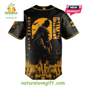 Baltimore Orioles MLB x Batman Game Night Baseball Jersey 3
