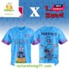Colorado Rockies MLB Lilo and Stitch Baseball Jersey