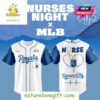 Kansas City Royals MLB Nurses Game Night Baseball Jersey