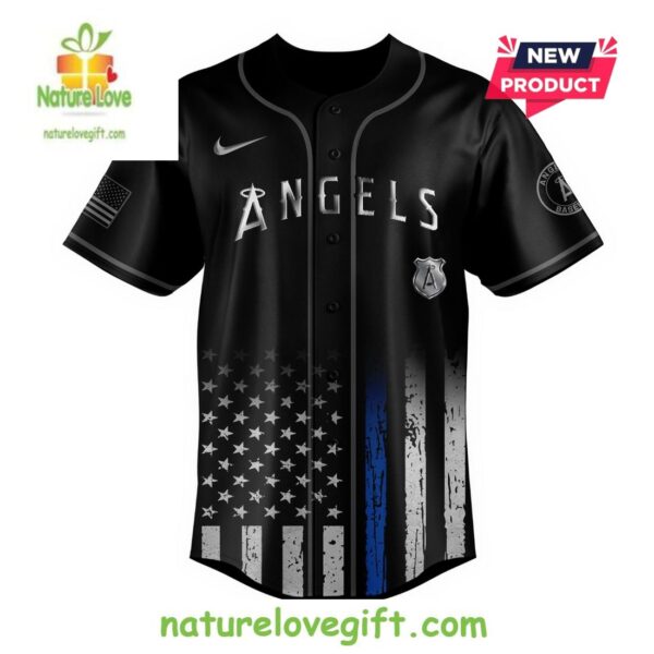Los Angeles Angels MLB Law Enforcement Night Baseball Jersey