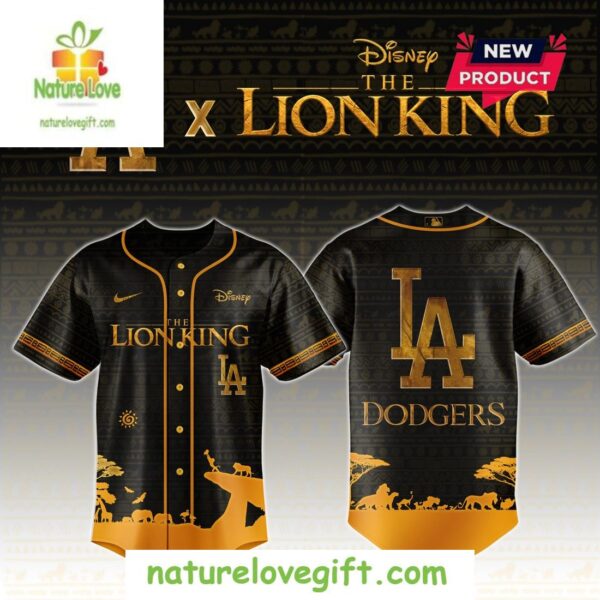 Los Angeles Dodgers The Lion King Exclusive Baseball Jersey
