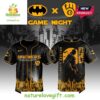 Milwaukee Brewers MLB Batman Game Night Baseball Jersey