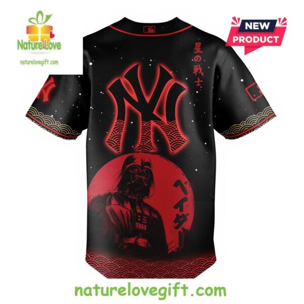 New York Yankees Star Wars Night Game Baseball Jersey