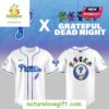 Philadelphia Phillies 2025 Grateful Dead Night Baseball Jersey