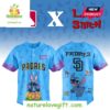 San Diego Padres MLB Lilo and Stitch Baseball Jersey