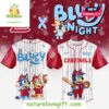 St.Louis Cardinals MLB Bluey And Bingo Baseball Jersey