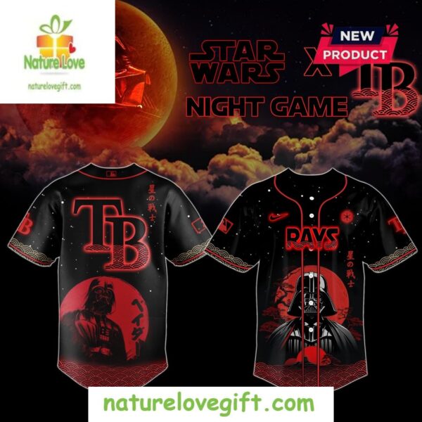 Tampa Bay Rays Star Wars Night Game Baseball Jersey