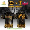 Texas Rangers MLB Batman Game Night Baseball Jersey