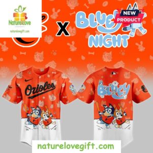 Baltimore Orioles 2025 Bluey Night Baseball Jersey