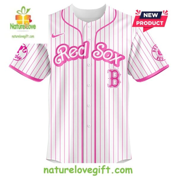 Boston Red Sox MLB Barbie Night Game Baseball Jersey