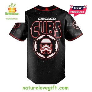 Chicago Cubs MLB x Star Wars Night 2025 Baseball Jersey 3