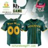 Custom Oakland Athletics Mickey Night Game Baseball Jersey