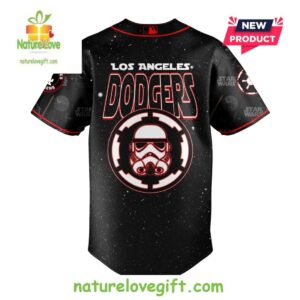 Los Angeles Dodgers MLB x Star Wars Night 2025 Baseball Jersey 3
