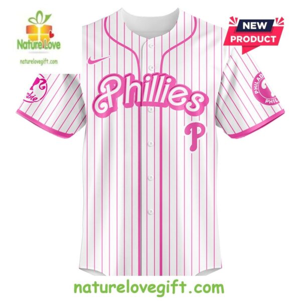 Philadelphia Phillies MLB Barbie Night Game Baseball Jersey
