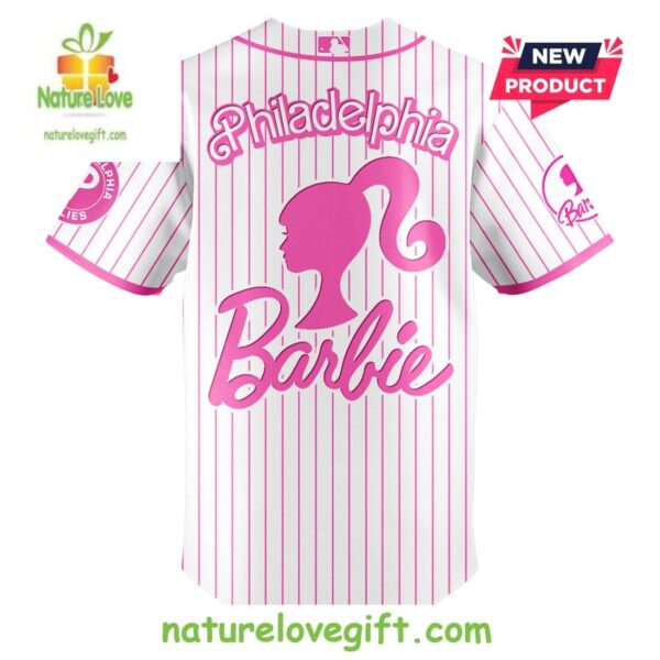 Philadelphia Phillies MLB Barbie Night Game Baseball Jersey