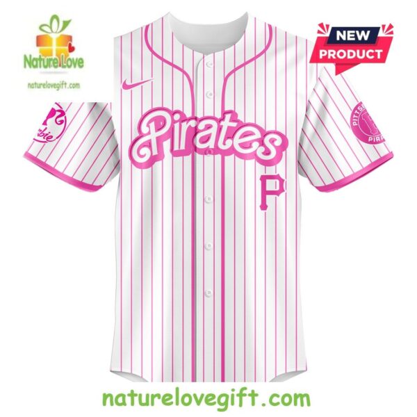 Pittsburgh Pirates MLB Barbie Night Game Baseball Jersey