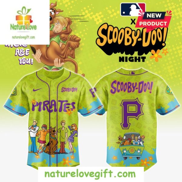 Pittsburgh Pirates MLB Scooby Doo Baseball Jersey