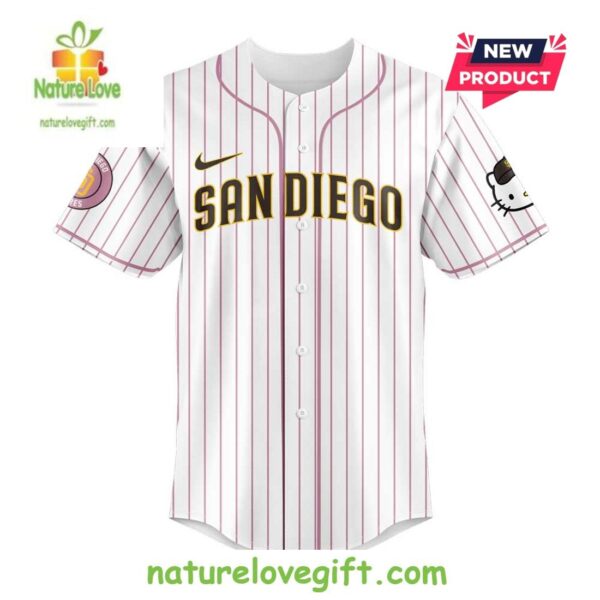 San Diego Padres Hello Kitty Night Game Baseball Jersey