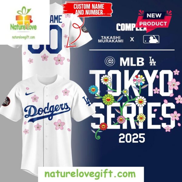 Takashi Murakami MLB World Tour Tokyo Series Baseball Jersey