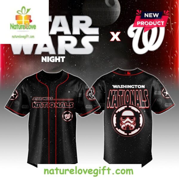 Washington Nationals MLB Star Wars Night 2025 Baseball Jersey