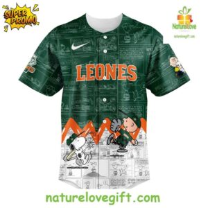 Leones De Yucatn 75th Anniversary of Peanuts Baseball jersey