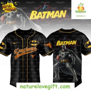 Texas Longhorns Batman New 2025 Limited Edition Baseball Jersey