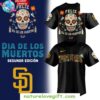 San Diego Padres Dia De Los Muertos Black Baseball Jersey