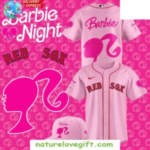 Boston Red Sox Barbie Night Baseball Jersey Shirt